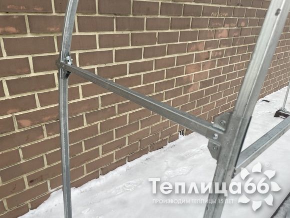 Теплица Рада Астра Премиум, оцинкованный профиль 20х30, покрытие из поликарбоната, шириной 3 метра (шаг 0,65 м)